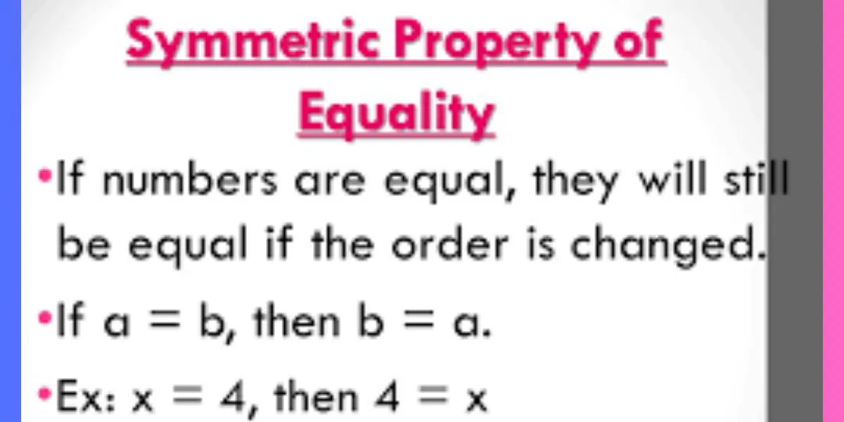 Example Of Symmetric Property Of Congruence