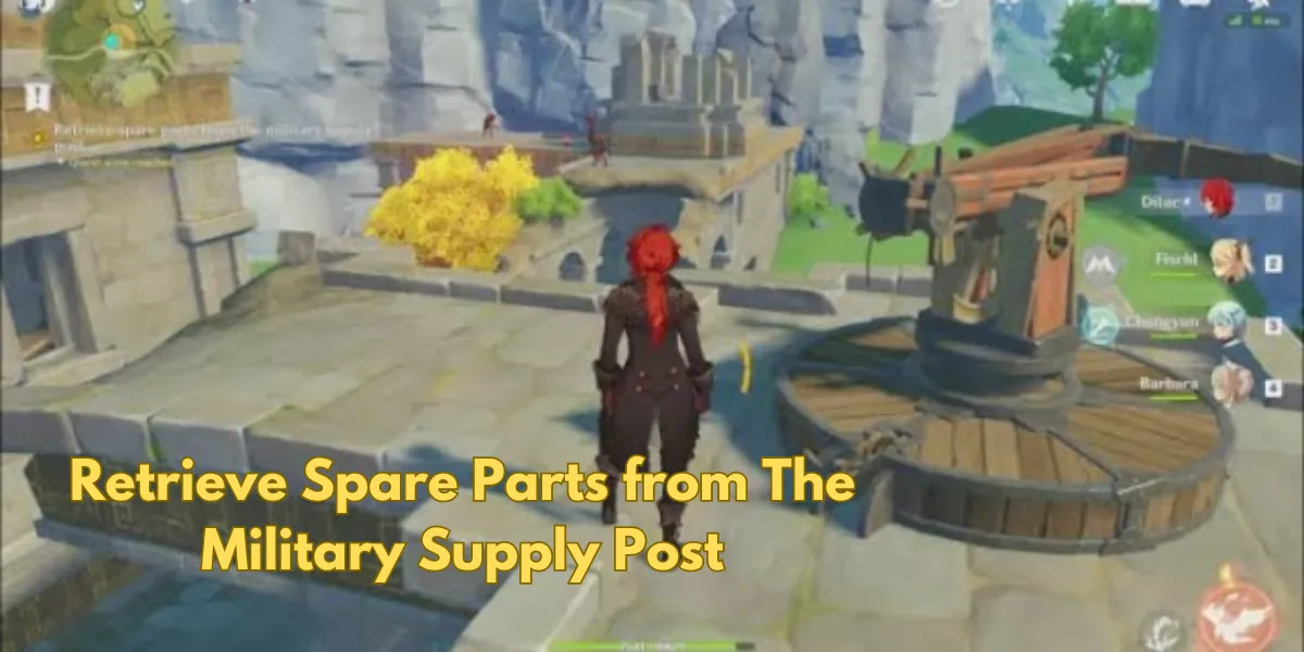 Retrieve Spare Parts from The Military Supply Post