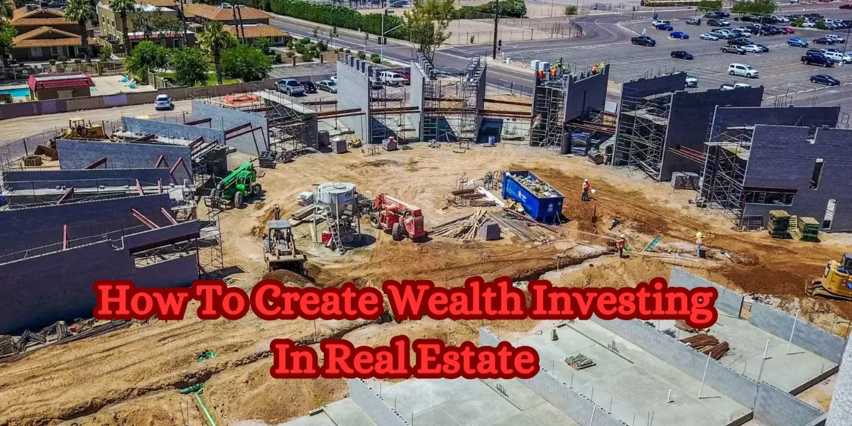 How To Create Wealth Investing In Real Estate