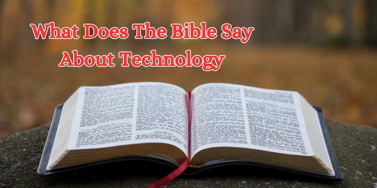 What Does The Bible Say About Technology